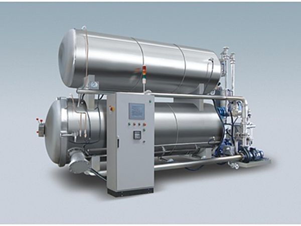雙層水浴旋轉殺菌鍋